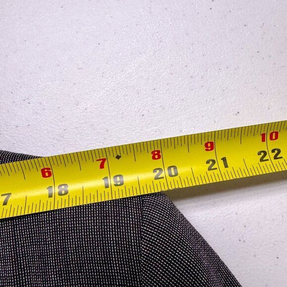 Vintage Pierre Balmain Blazer 44L Gray Suit Jacket Business Casual Modern Office - Picture 15 of 16